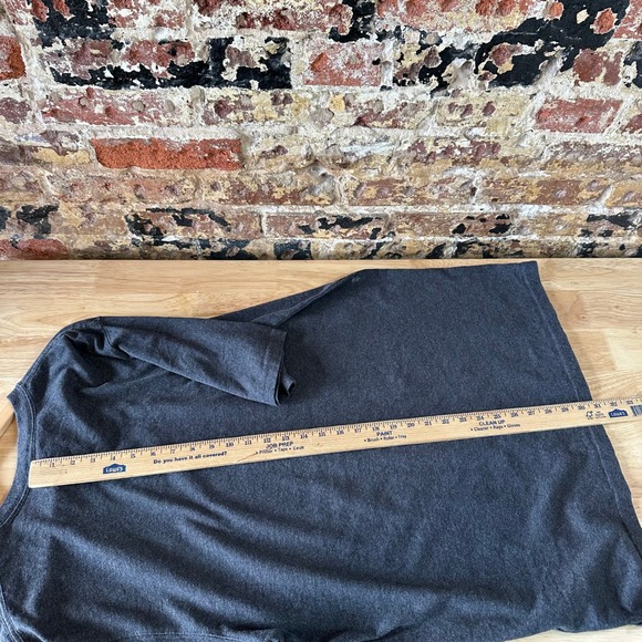 Carhartt Men's Large Tall Original Fit Short Sleeve Shirt Gray logo - Picture 8 of 10